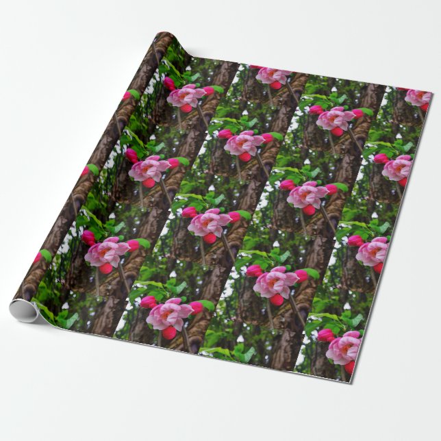 PAPEL DE PRESENTE APPLE BLOSSOM (Desenrolado)