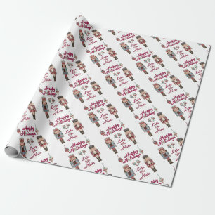 Papel De Presente Apresentador de Natal Vamos Quebrar Nozes