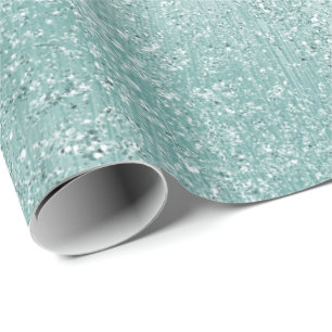 Papel De Presente Aqua Ombre chamativo