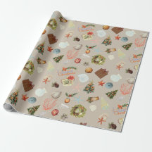 Aquarela de Natal em Ilhas Tropicais