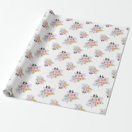 Papel De Presente Aquarelas de Verão