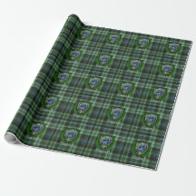 Arbuthnott Scottish Clan Tartan e Crest