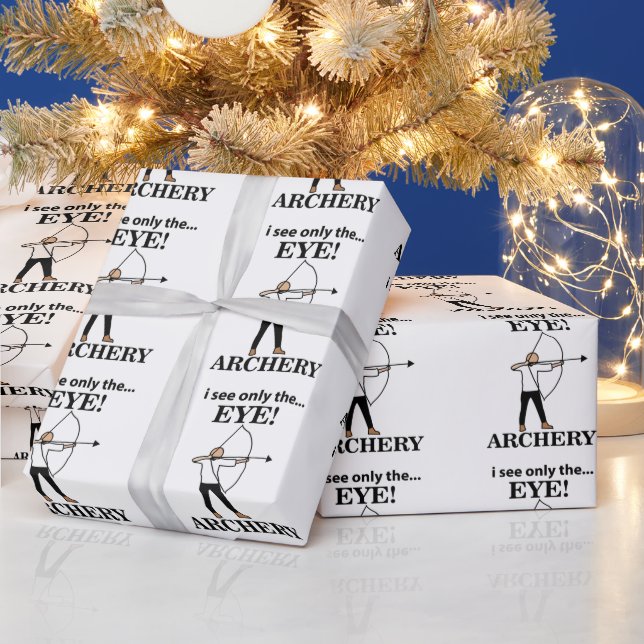 Papel De Presente Archery Sports Arco Arrow Archery (Feriados)