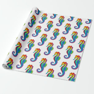 Papel De Presente Arco Arco-Arco Poligonal
