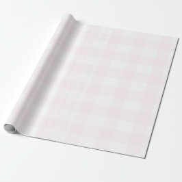 Papel De Presente Arco Cor-de-rosa Fofo Inicial Coquete Personalizad