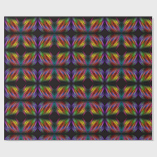 Papel De Presente Arco-íris desfocado
