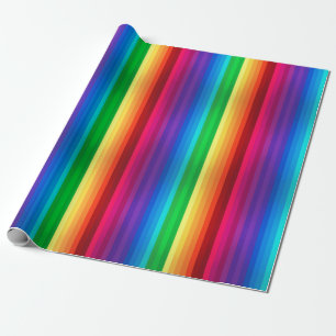 Papel De Presente Arco-íris sem emenda colorido original descascado