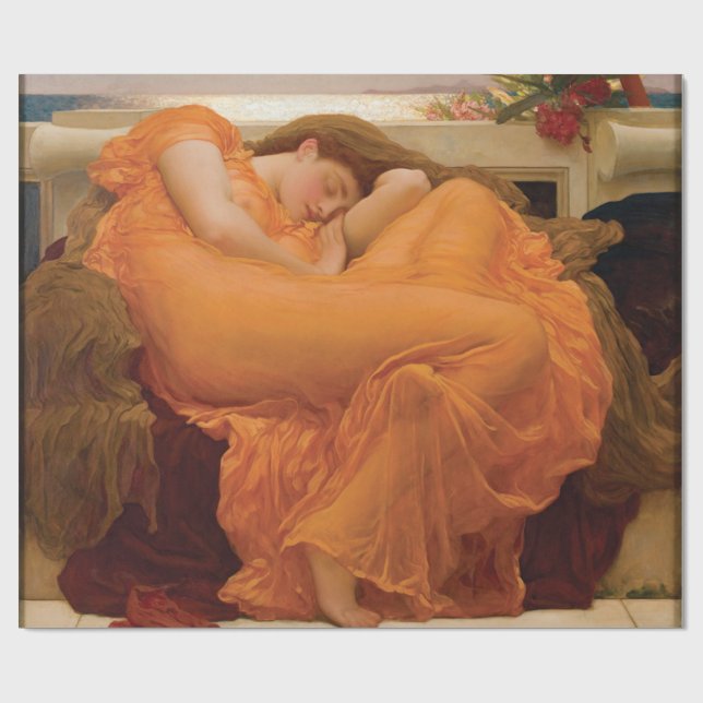 Papel De Presente Ardendo junho por Frederic Leighton (Aberto)