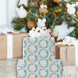 Papel De Presente ÁREAS Costeiras e GREETINGS Conchas de Cavalo