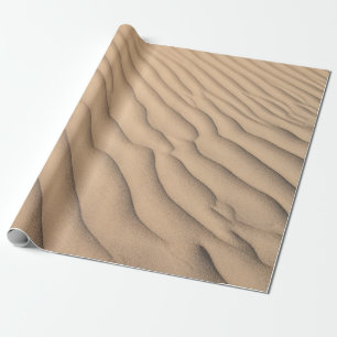 Papel De Presente Areia castanha