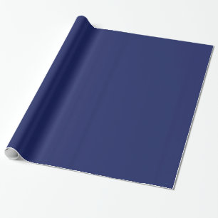 PAPEL DE PRESENTE AREIA E PRAIA MARINHO ESCURO SÓLIDO VOLTA AZUL PA