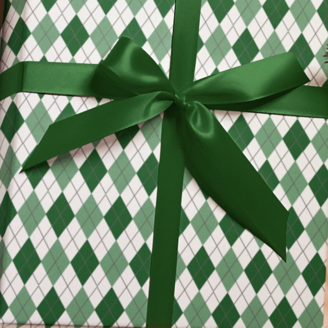Papel De Presente Argyle Elegante (Criador carregado)