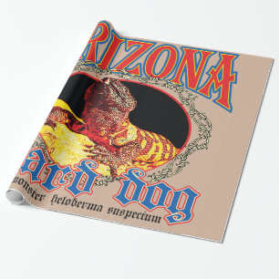 Papel De Presente Arizona Gila Monster