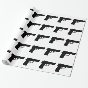 Papel De Presente Arma