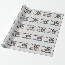 Papel De Presente Armadillo Animal Inspiration