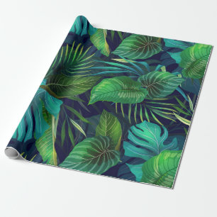 Papel De Presente Aroids Jungle