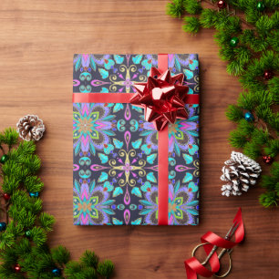 Papel De Presente Aroma de caleidoscópio