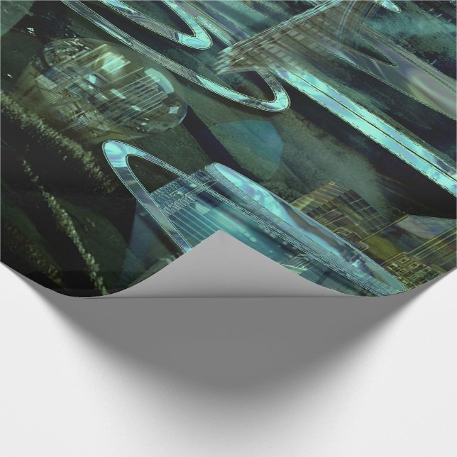 Papel De Presente Arquiteto Moderno WelkPort Elegante    (Ponta)