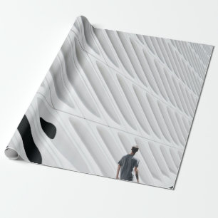 Papel De Presente Arquitetura criativa do homem branco