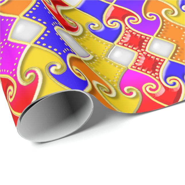 PAPEL DE PRESENTE ARROW (Ponta do rolo)