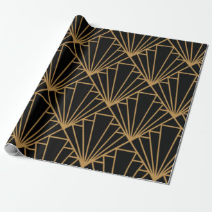 Papel De Presente Art Deco