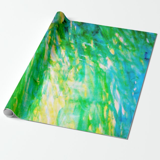 Papel De Presente Arte aleatória (Desenrolado)