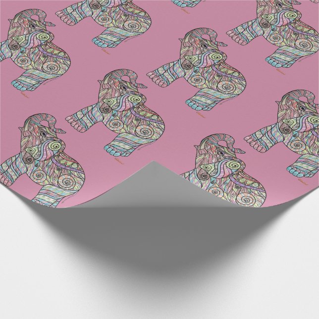 Papel De Presente Arte corante de Chloé (Ponta)