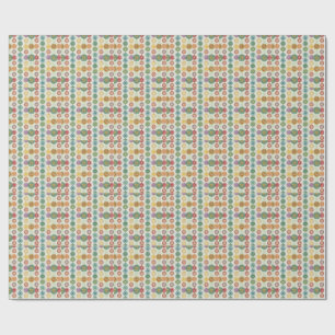 Papel De Presente Arte de Padrão de Design de Mandala Símbolo de Ene