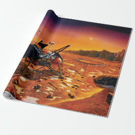 Papel De Presente Arte do Conceito do Artista do Mars Polar Lander d