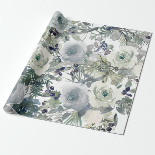 Papel De Presente Arte do Jardim Flor