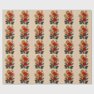 Papel De Presente Arte em Parede de Acrílico