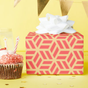 Papel De Presente Arte Festiva Brilhante e Jovem para Aniversário de