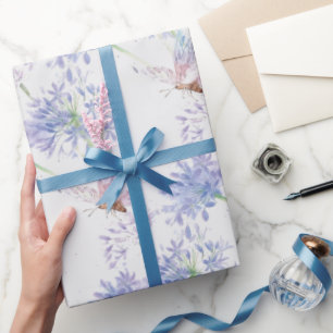 Papel De Presente Arte Floral Flor Flor De Flor De Jardim De Borbole