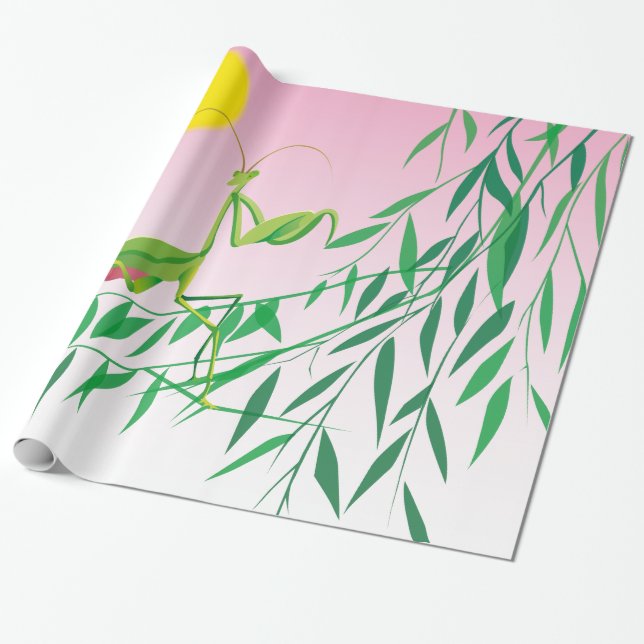 Papel De Presente Arte Japonesa (Desenrolado)