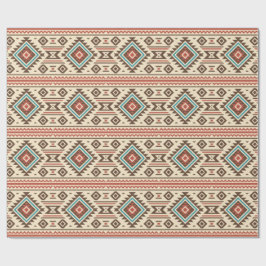 Papel De Presente Arte Nativo Americano
