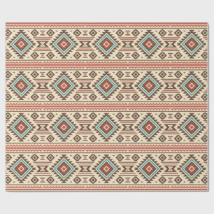 Papel De Presente Arte Nativo Americano