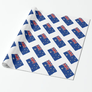 Papel De Presente Arte Original Única do Sinalizador Australiano