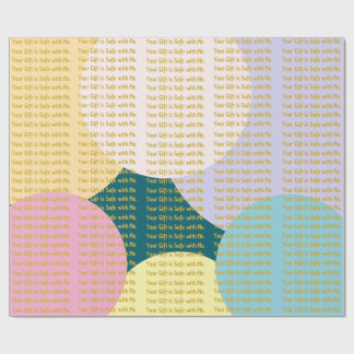 Papel De Presente Arte Pop Colorida "Seu Presente está Seguro comigo