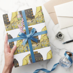 Papel De Presente Artefatos Egípcios: Segredos dos Faraós