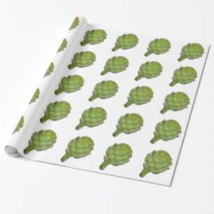 Papel De Presente Artichoke