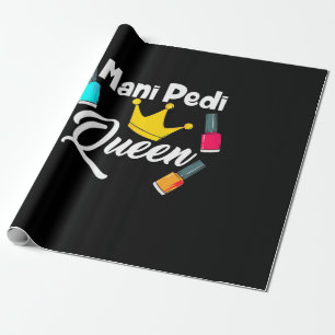 Papel De Presente Artista de Unhas Rainha