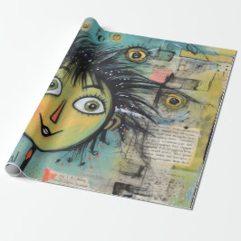 Papel De Presente ArtLady 17 Encantadora e angustiado