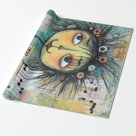 Papel De Presente ArtLady 1 encantadora e angustiada