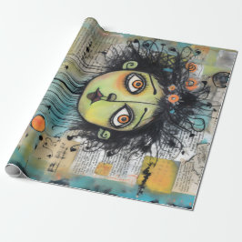 Papel De Presente ArtLady 29 Encantada e angustiada