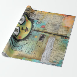 Papel De Presente ArtLady 4 encantadora e angustiada