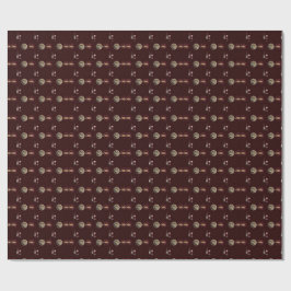 Papel De Presente Arty Valentine Gift Collection- Decadent Noir