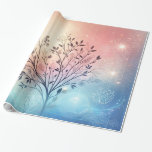 Papel De Presente Árvore chá de panela Moderna de Casamento<br><div class="desc">Enrole seu presente maravilhosamente com este trabalho de arte de Árvore de Casamento de Chá de panela que vai melhorar qualquer presente.</div>