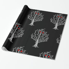 Papel De Presente Árvore de amor