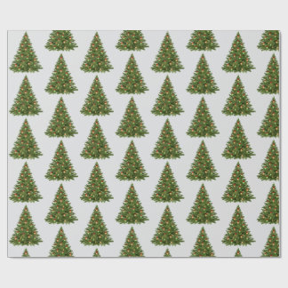 Papel De Presente Árvore de Natal