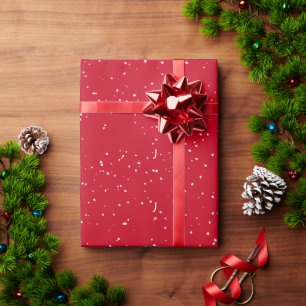 Papel De Presente Árvore de Natal Alegre